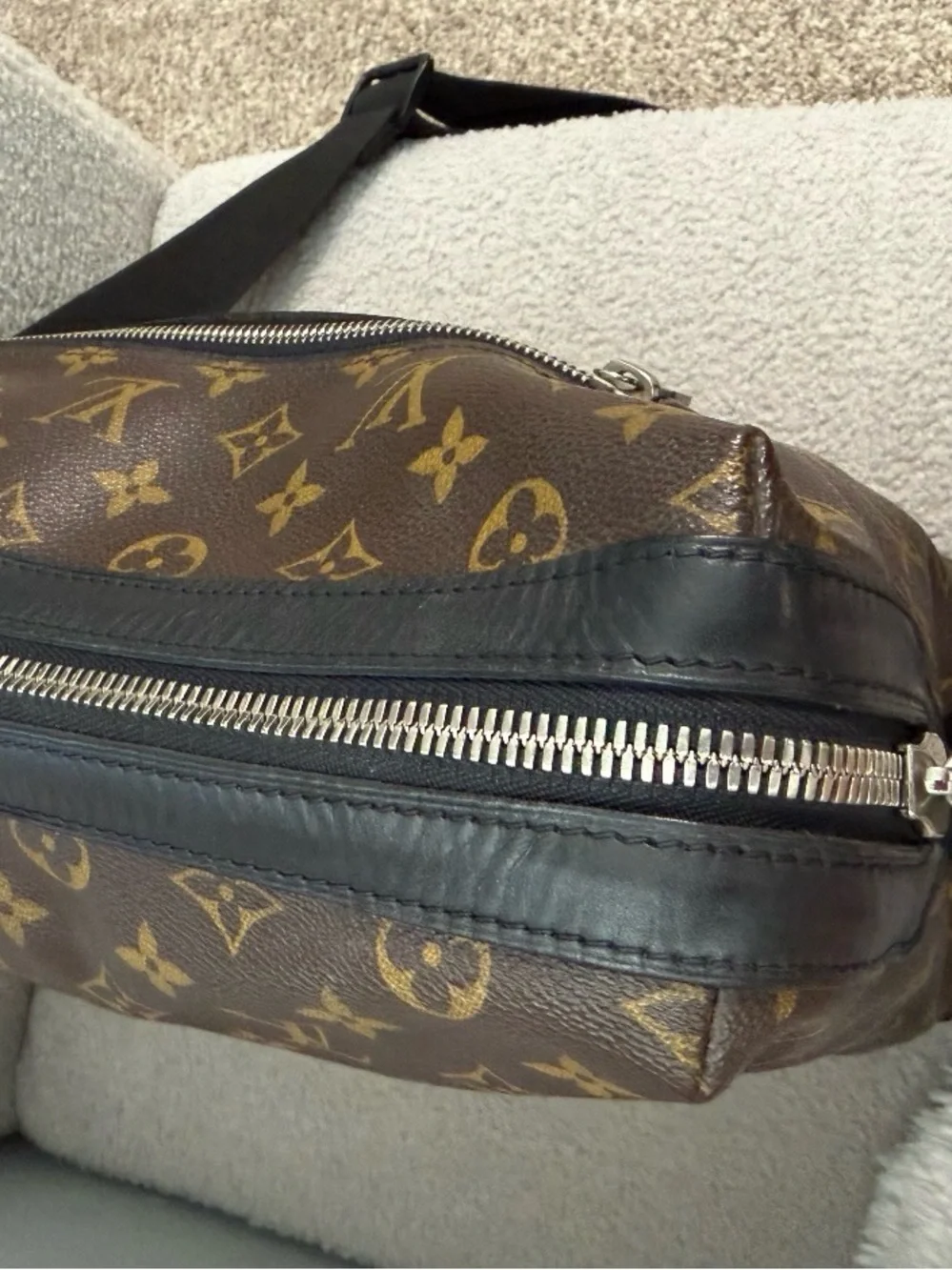 Louis Vuitton Monogram Macassar Torres Messenger Bag UNISEX